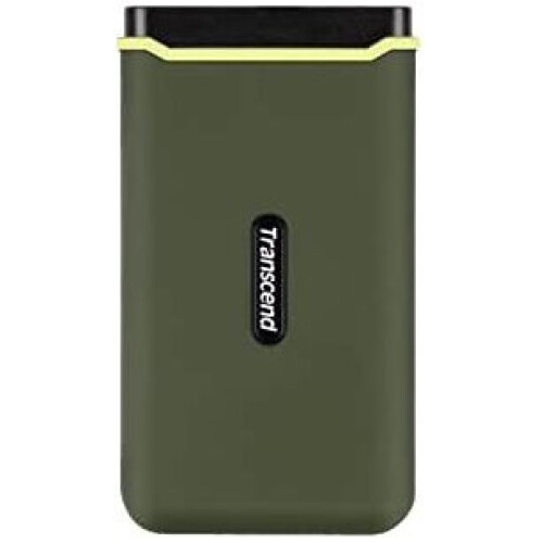 Transcend ESD380C 1 TB Externe SSD USB-C, USB-A groen TS1TESD380C