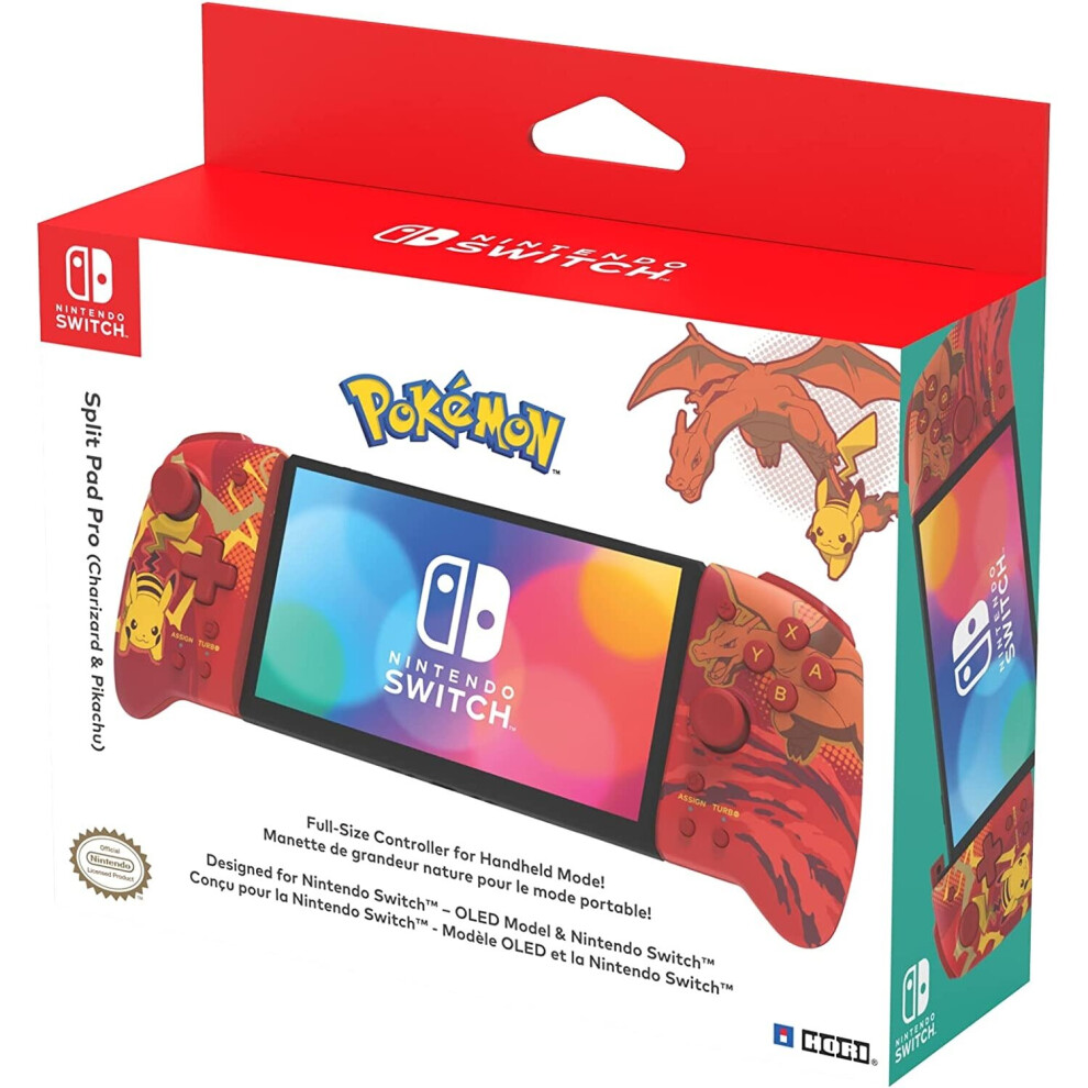 Hori Split Pad Pro Charizard & Pikachu Switch 810050911498