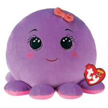 Ty Squish A Boo Octavia - Lila Oktopus - 10"