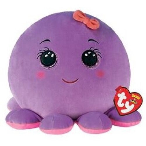 Ty Ty Squish A Boo Octavia - Lila Oktopus - 10"