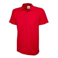 Uneek Classic Youth Polo T-Shirt Red - 5-6