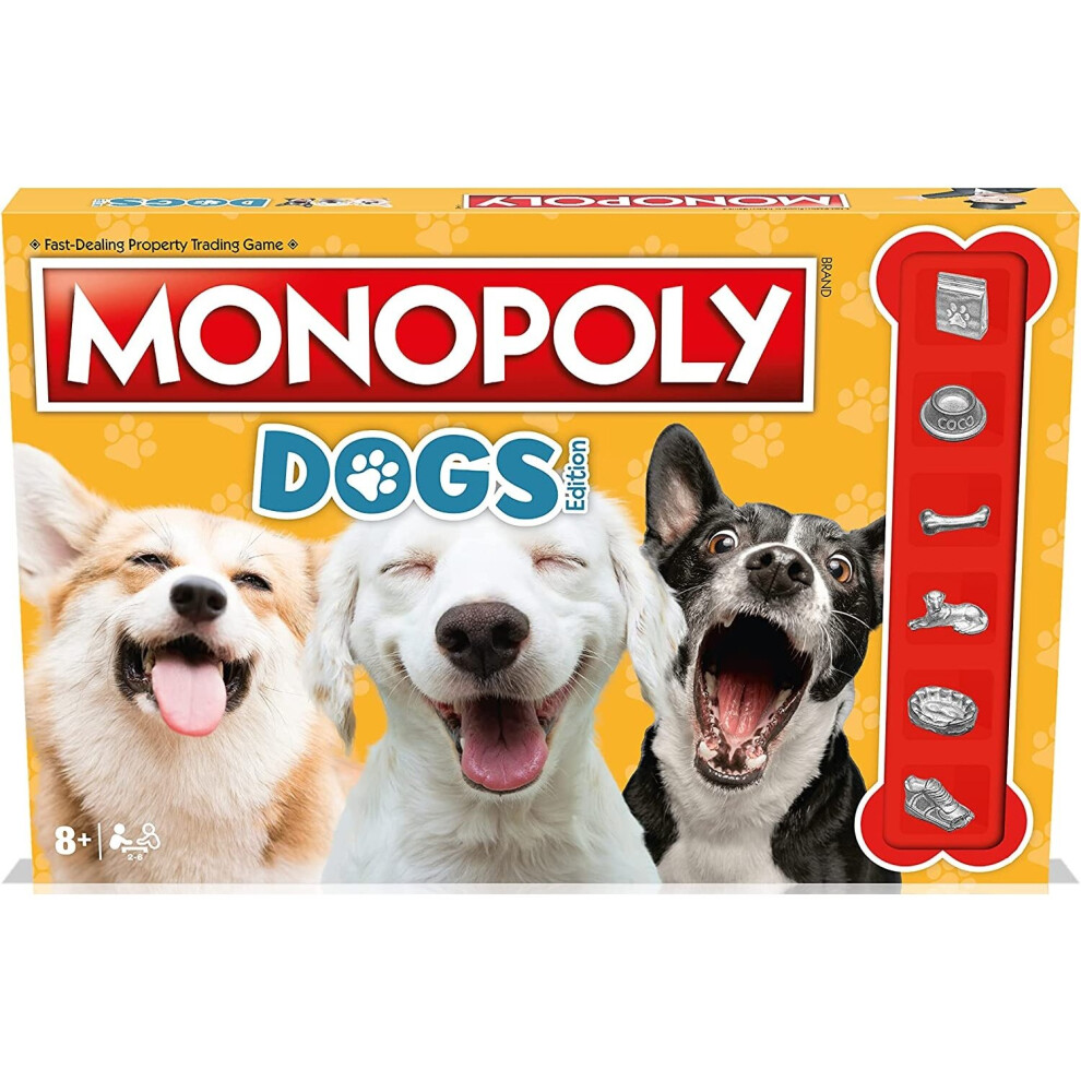 Winning Moves Monopoly Dogs Edition Board Games