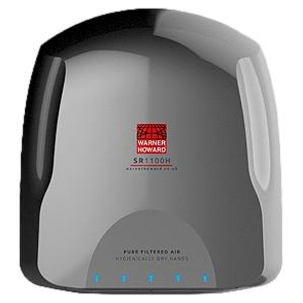Warner Howard 091188 SR1100H Hand Dryer 1.1kW (Black)