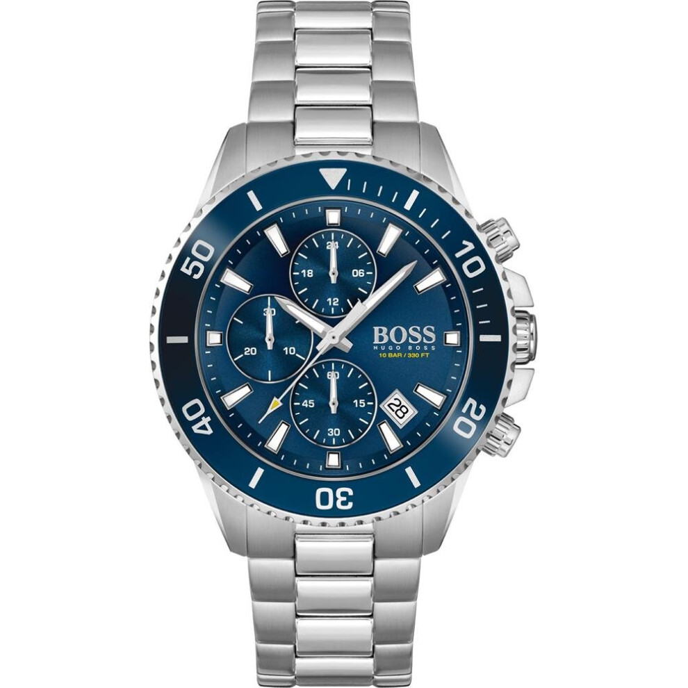 Hugo Boss 1513907 Admiral Chronograph Dial Men's Watch Blue