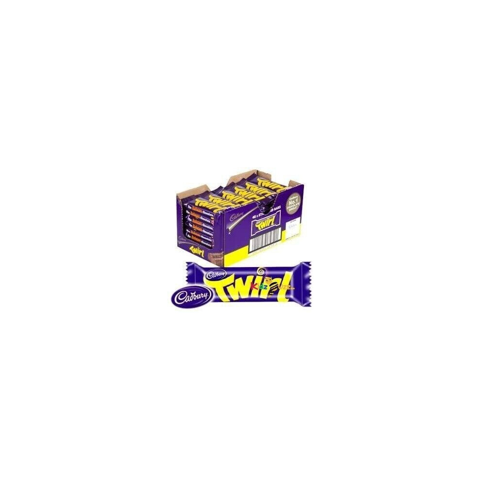 (Pack Of 48) Cadbury Twirl Chocolate Bars