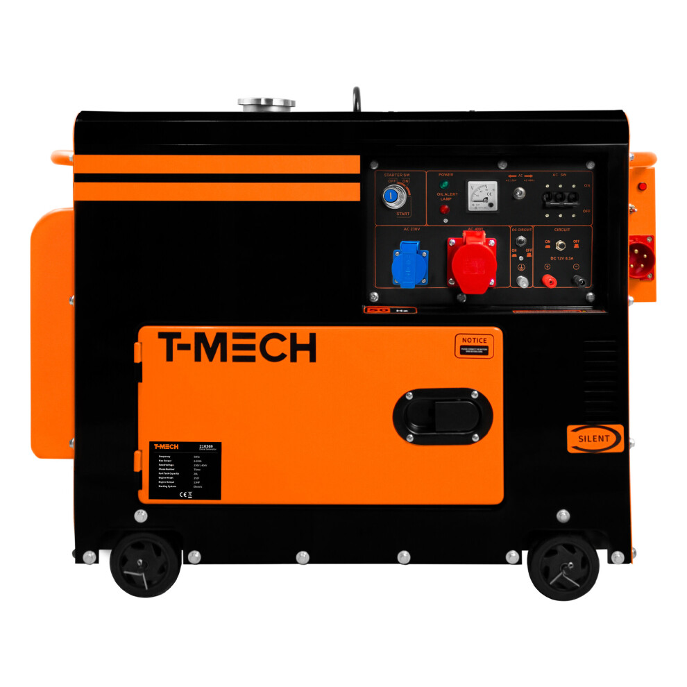 (Three) Silent Diesel Generator ATS Electric Portable