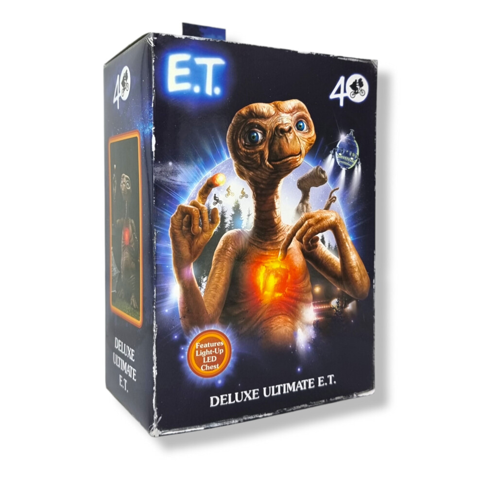 Neca Et Ultimate Deluxe E.t. 40Th Anniversary 55079 Up Chest Light