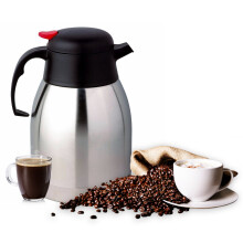2 Litre Stainless Steel Vacuum Hot Cold Tea Coffee Insulated Dispenser Air Pot Kettle Flask by Crystals®