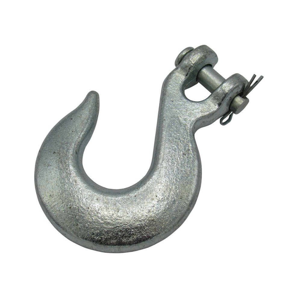 Zinc Plated Clevis Slip Hook 6Mm (Pull Chain 1/2" Forestry Recovery) 600988498426