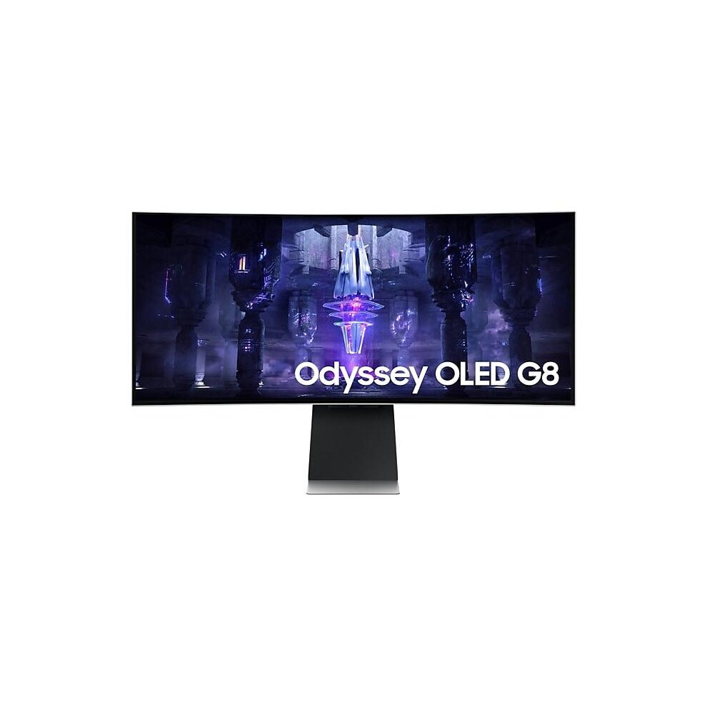 Samsung Odyssey G8 OLED 34"" UWQHD Curved Gaming Monitor 175Hz Refresh HDR10+ - Image 2