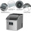 Costway Stainless Steel Automatic Ice Maker Machine with Ice Scoop and Basket 7