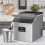 Costway Stainless Steel Automatic Ice Maker Machine with Ice Scoop and Basket 3