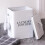 Laundry Powder Storage Tin with Scoop White | M&W 7