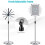 Costway A4 Display Adjustable Poster Stand Advertisement Sign Holder 3
