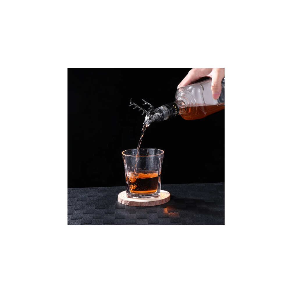 Elk Head Wine Bottle Stoppers Wine Aerators Bar Tools Wedding Party Drinks 