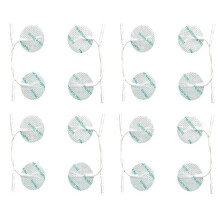 16 ROUND TENS ELECTRODE PADS Reusable for Tens Machines