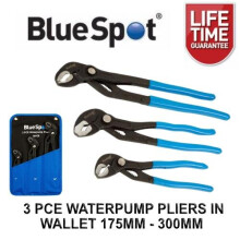 BlueSpot 3pc Adjustable Waterpump Pipe Wrench Pliers 175mm - 300mm 06438