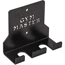 (2 Bar Storage Rack) GYM MASTER Vertical Wall Mounted Olympic 2" Barbell Storage Hanging Rack