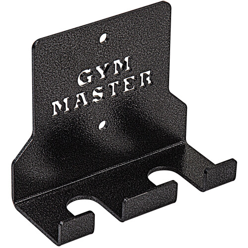 (2 Bar Storage Rack) GYM MASTER Vertical Wall Mounted Olympic 2" Barbell Storage Hanging Rack