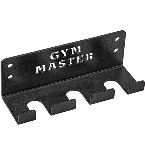 (3 Bar Storage Rack) GYM MASTER Vertical Wall Mounted Olympic 2" Barbell Storage Hanging Rack
