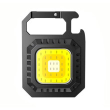 Rechargeable Emergency LED Flood Light Magnet Stand Hook Keyring Camping Fishing