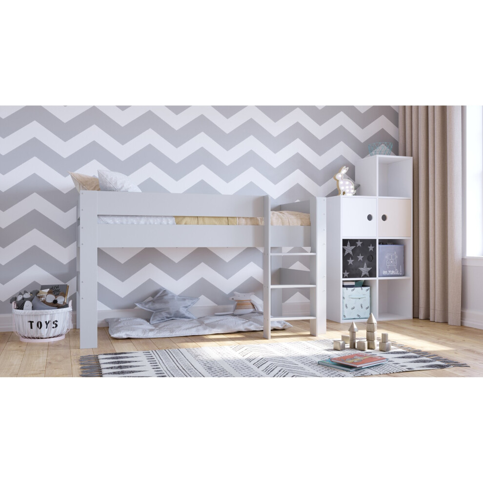 Kudl White Childs Mid Sleeper