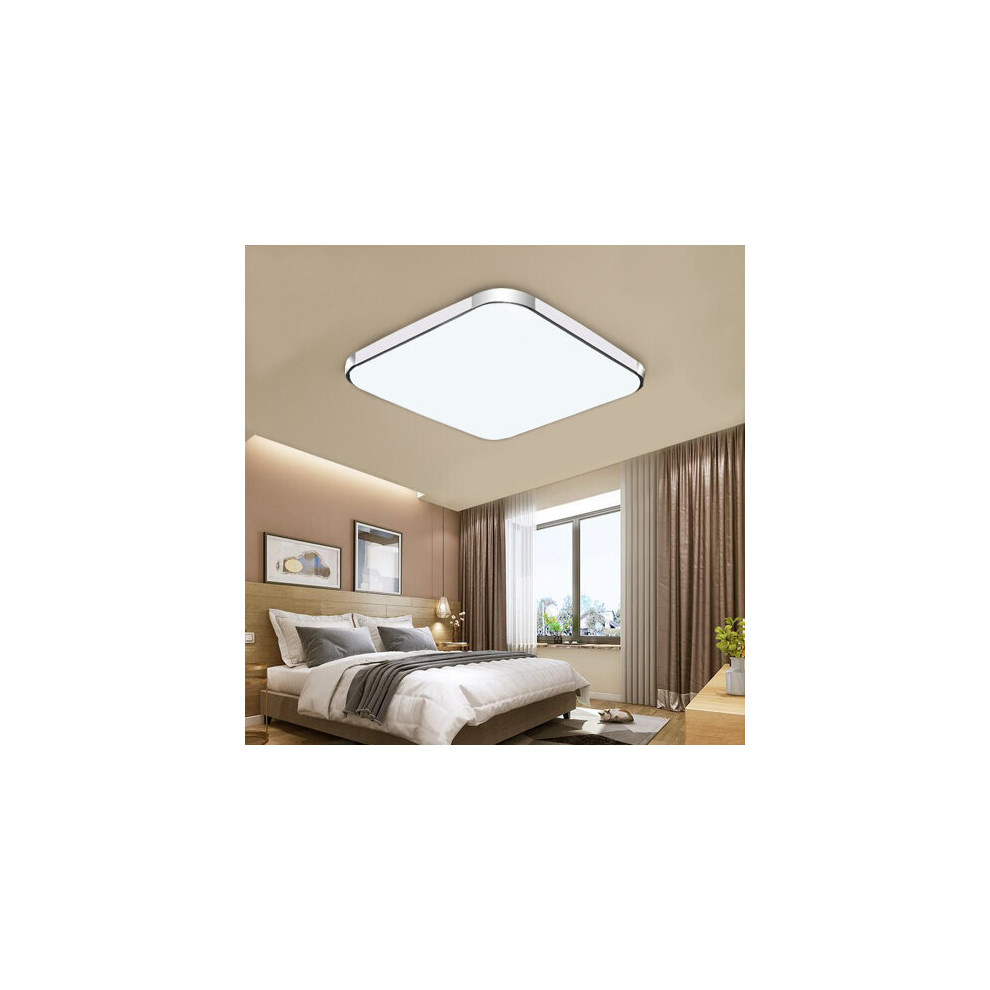 24W Bright Square LED Ceiling Down Light Panel Wall Kitchen Bathroom
