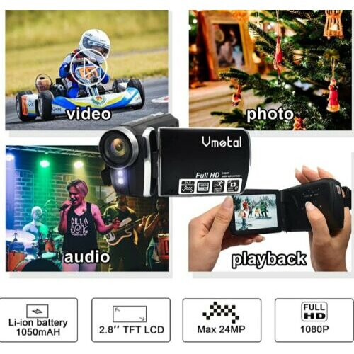 DISPLAY Better Life Digital Camcorder High Definition Micr FHID