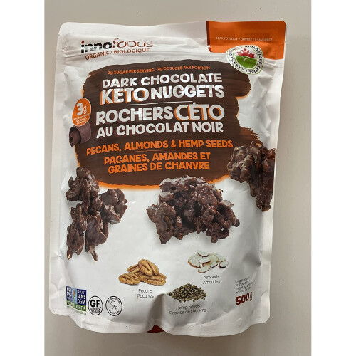 Innofoods Dark Chocolate Keto Nuggets 500g on OnBuy