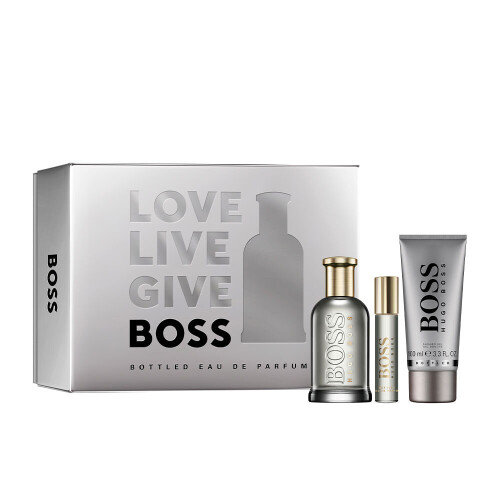 Hugo Boss Hugo Boss Boss Bottled Eau de Parfum 100ml Spray + Mini + S/ Gel Set