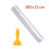 1.5*300cm Car Paint Protection Film Wrap Sticker Protector Transparent 2