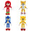 26cm Super Sonic Mouse Sony Plush Children's Doll - Style 4 2