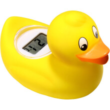 TensCare Digi Duckling Digital Water Thermometer and Baby Bath Time Toy, yellow