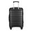 (Black, 20 inch) 20/24/28In Multi Texture Hard Shell PP Suitcase Set 6