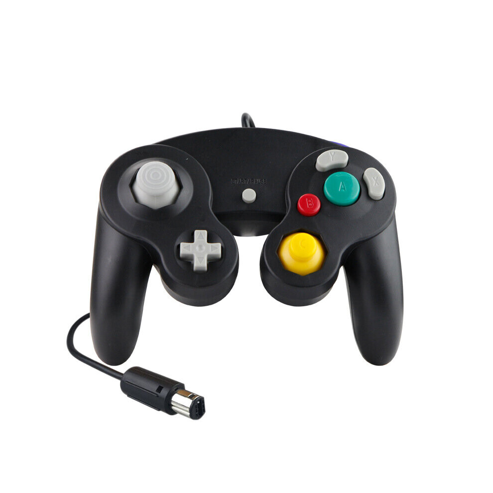 (Black) Wired Controller For Nintendo Gamecube,Gcn,Wii Black 6921889176218