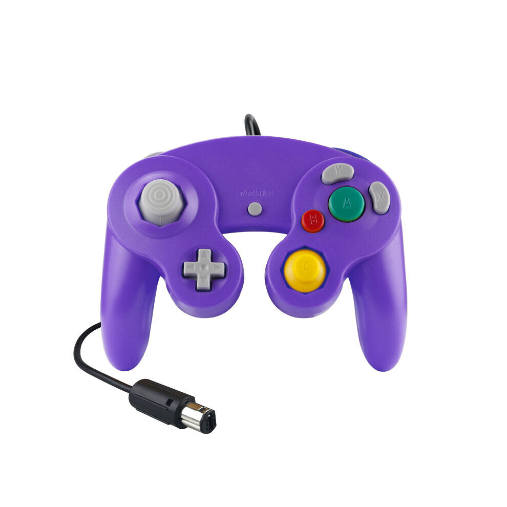 (Purple) Wired Controller For Nintendo Gamecube,Gcn,Wii Purple 6921889176294