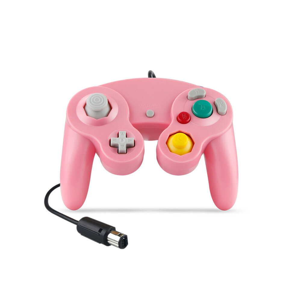 (Pink) Wired Controller For Nintendo Gamecube,Gcn,Wii Pink 6921889176232
