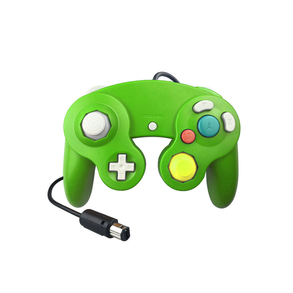 (Green) Wired Controller For Nintendo Gamecube,Gcn,Wii Green 6921889176270
