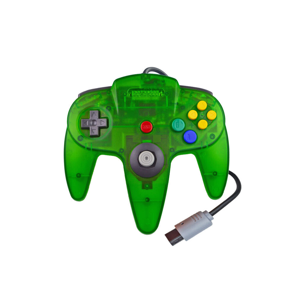 (Crystal ) Wired Controller Compatible For Nintendo 64,N64 Green 6921889176522