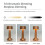(bronze) Cordless LED Desk Lamp Touch Sensor Table Lamp USB 2