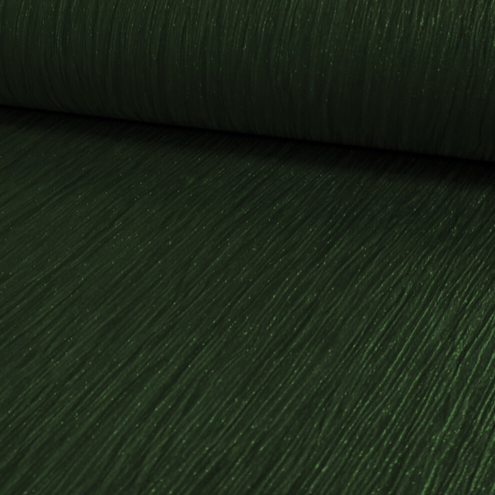 Debona Crystal Plain Stripe Glitter Vinyl Wallpaper Green 9016