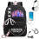 Stranger Things backpack USB charging schoolbag Black 10 1
