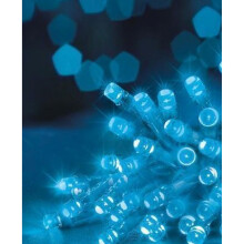 20 Blue LED String Lights Battery Operated Lights Clear Cable 1.9M