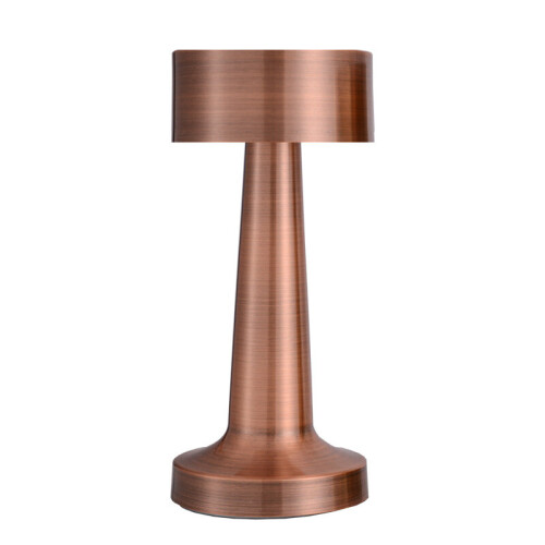 (bronze) Cordless LED Desk Lamp Touch Sensor Table Lamp USB