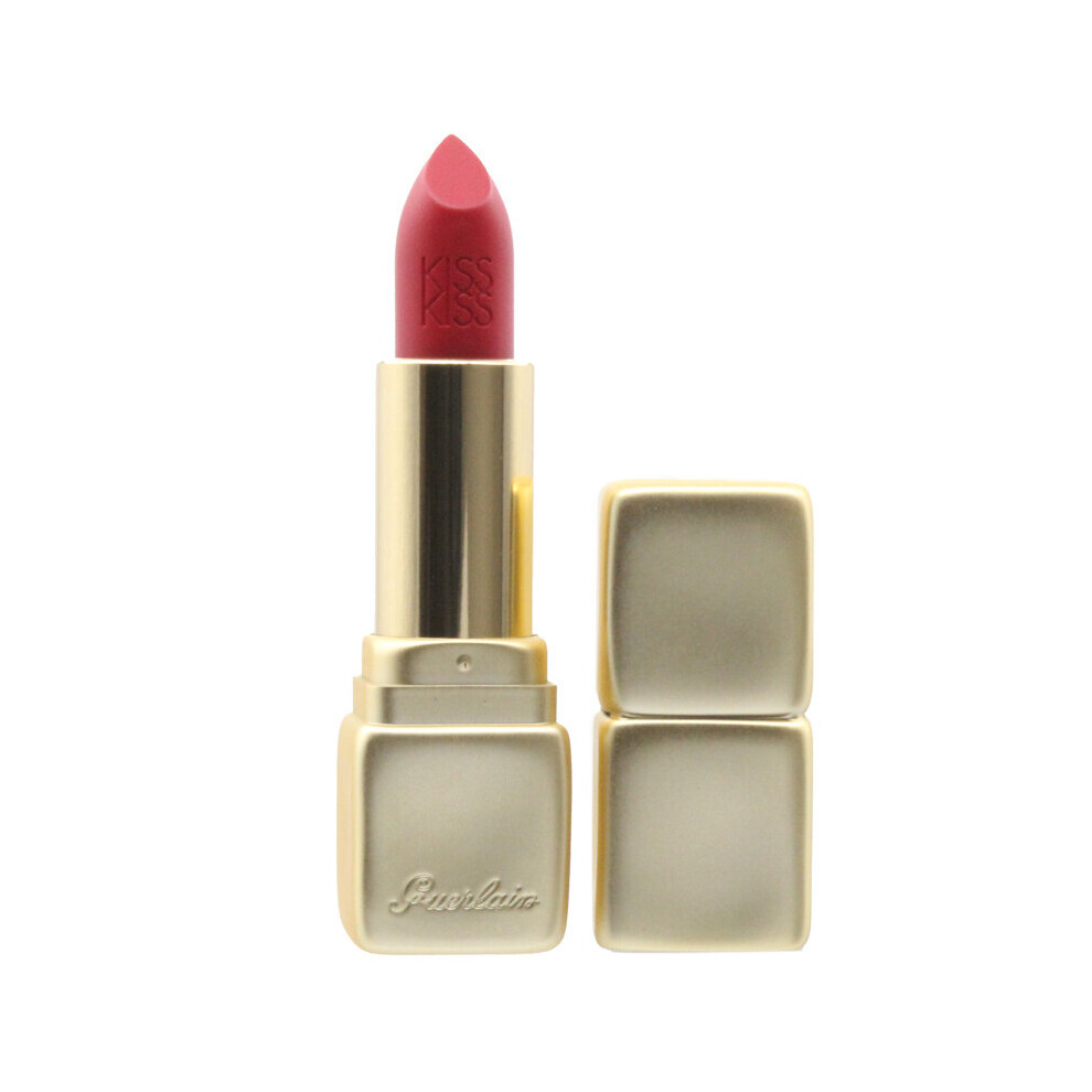 Guerlain KissKiss Matte Lipstick M332 Fire Red