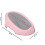 (Pink) Baby Bath Tub Support Seat. Soft Mesh Baby Bath. 5