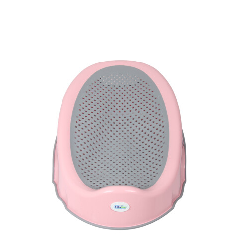 (Pink) Baby Bath Tub Support Seat. Soft Mesh Baby Bath. 2