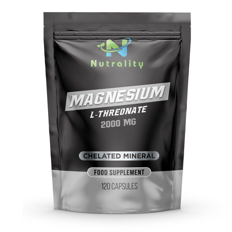 Nutrality Magnesium L-Theronate Supplement 2000mg