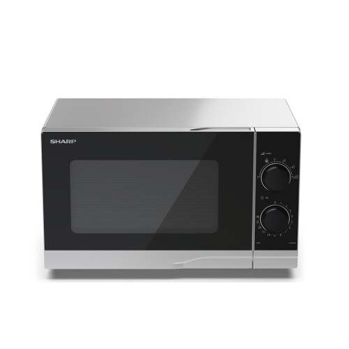 Sharp Sharp YC-PS201AU-S 20L 700W Microwave Oven with Manual Control - Silver 1