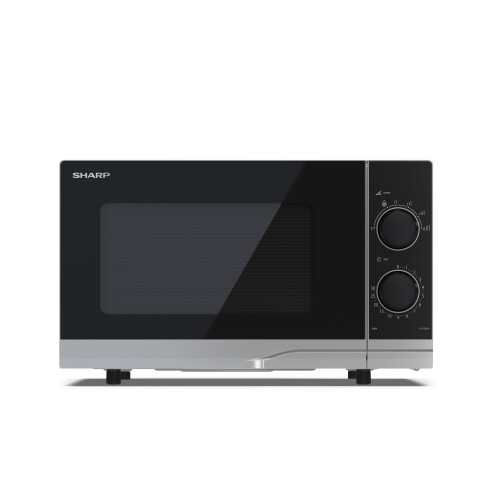 Sharp Sharp YC-PS201AU-S 20L 700W Microwave Oven with Manual Control - Silver 2
